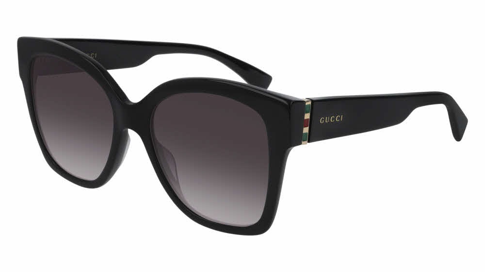 Gucci Sunglasses GG0459S 001 Gucci GG0459S XXS (54 - 19) with Brown lenses and Tortoise  main image 4