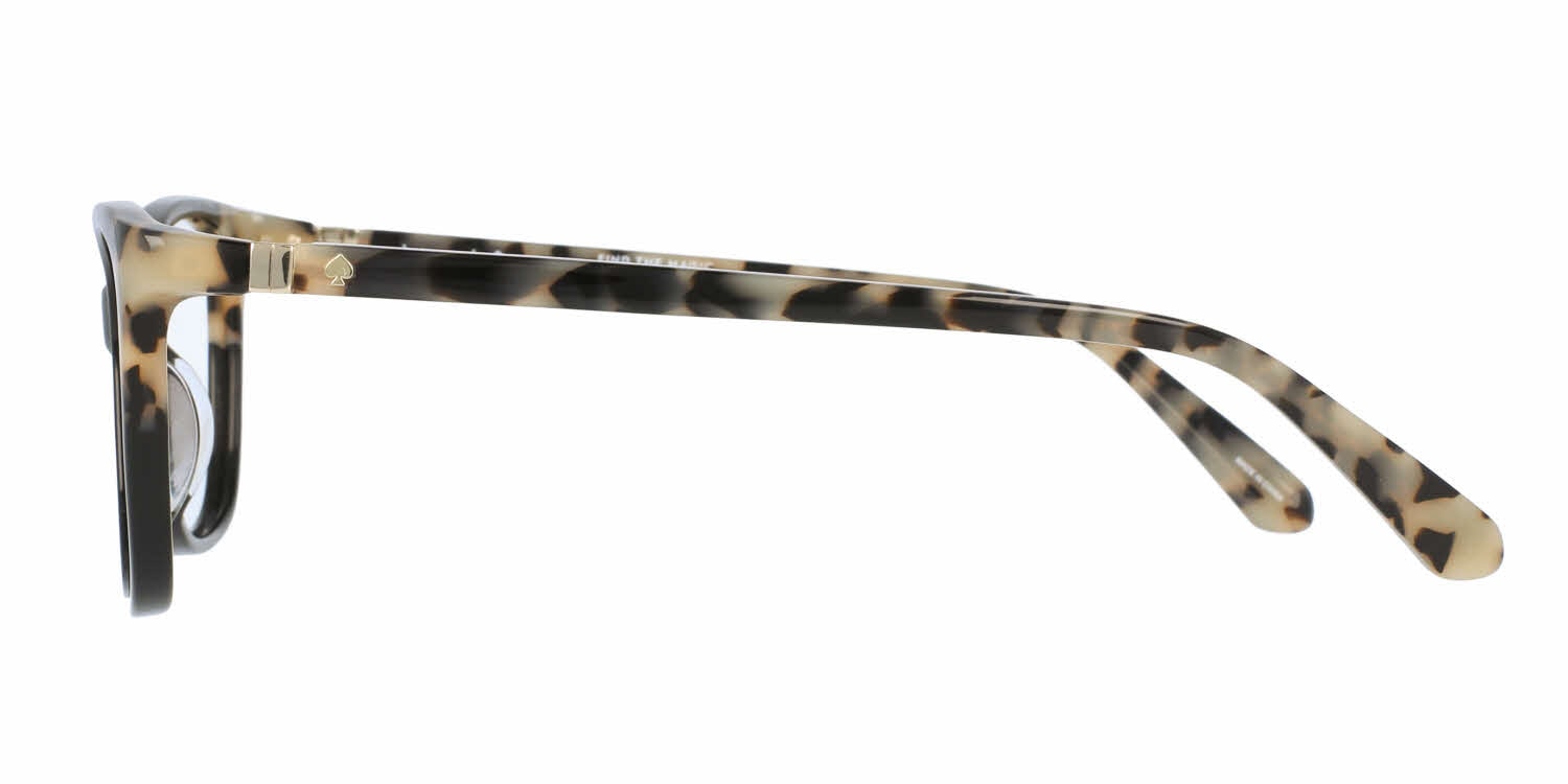Kate Spade Karlyn Eyeglasses Black White Brown Havana Frames (NWT) Kate Spade Karlyn Eyeglasses main image 2
