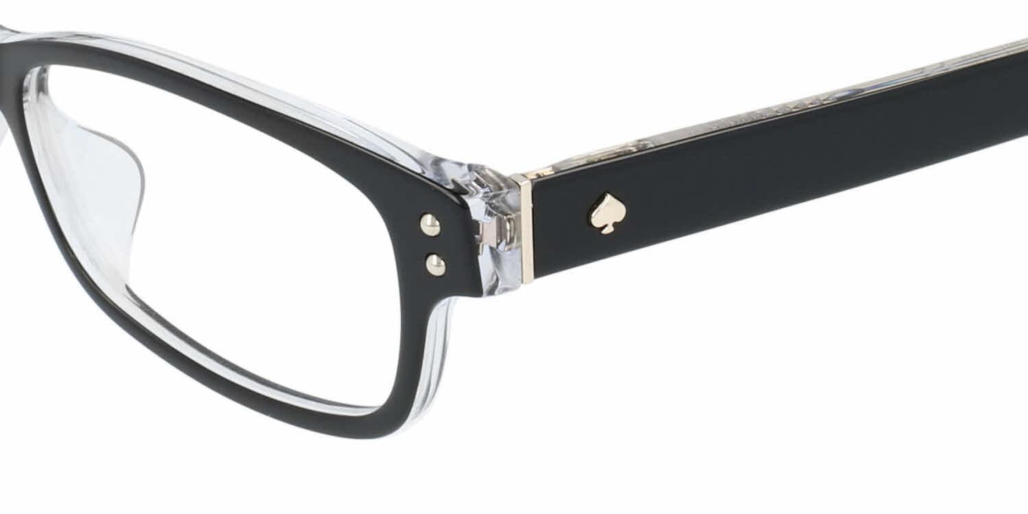 Kate Spade LucyAnn2 1ED Green Eyeglass Frames Eyeglasses 15-16-140 New Buy Kate Spade Lucyann 2 1ED – Eyewear Collections main image 2