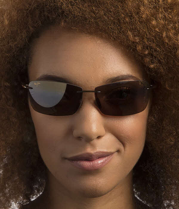 Maui Jim Women’s Lighthouse Sunglasses Lighthouse Rimless Sunglasses | Lightweight Polarized Design  main image 2