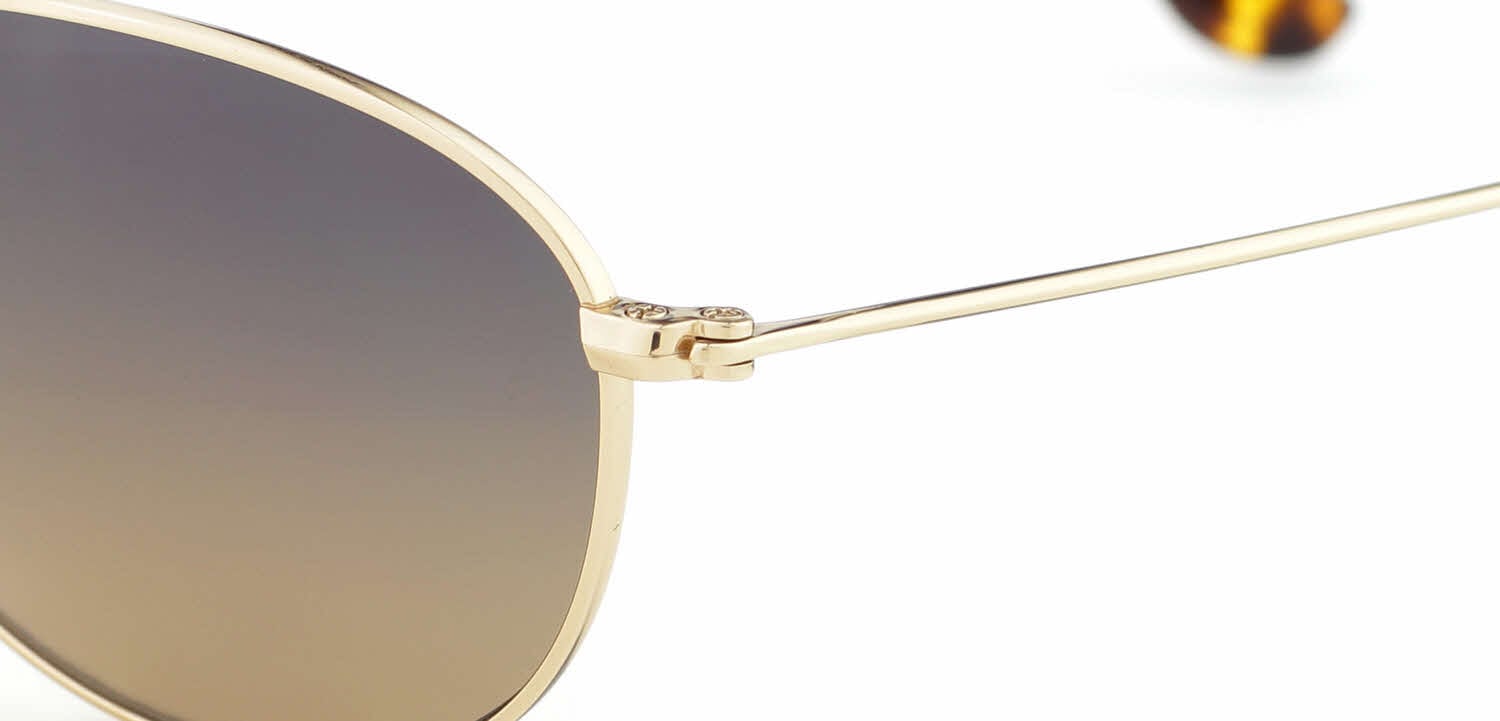 Maui Jim Baby Beach MJ-245-16 Men Polished Arista Gold Sunglasses Frame Full Rim Maui Jim Baby Beach M (56 - 17) with Copper lenses and Gold  main image 3