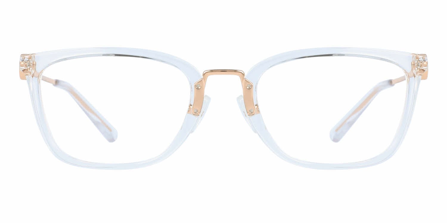 Michael Kors MK4054 Captiva Clear Gold Eyeglasses Frames‎ 52-20-140 3105 22237 Michael Kors MK4054 CaptIVa Eyeglasses | LensCrafters main image 4
