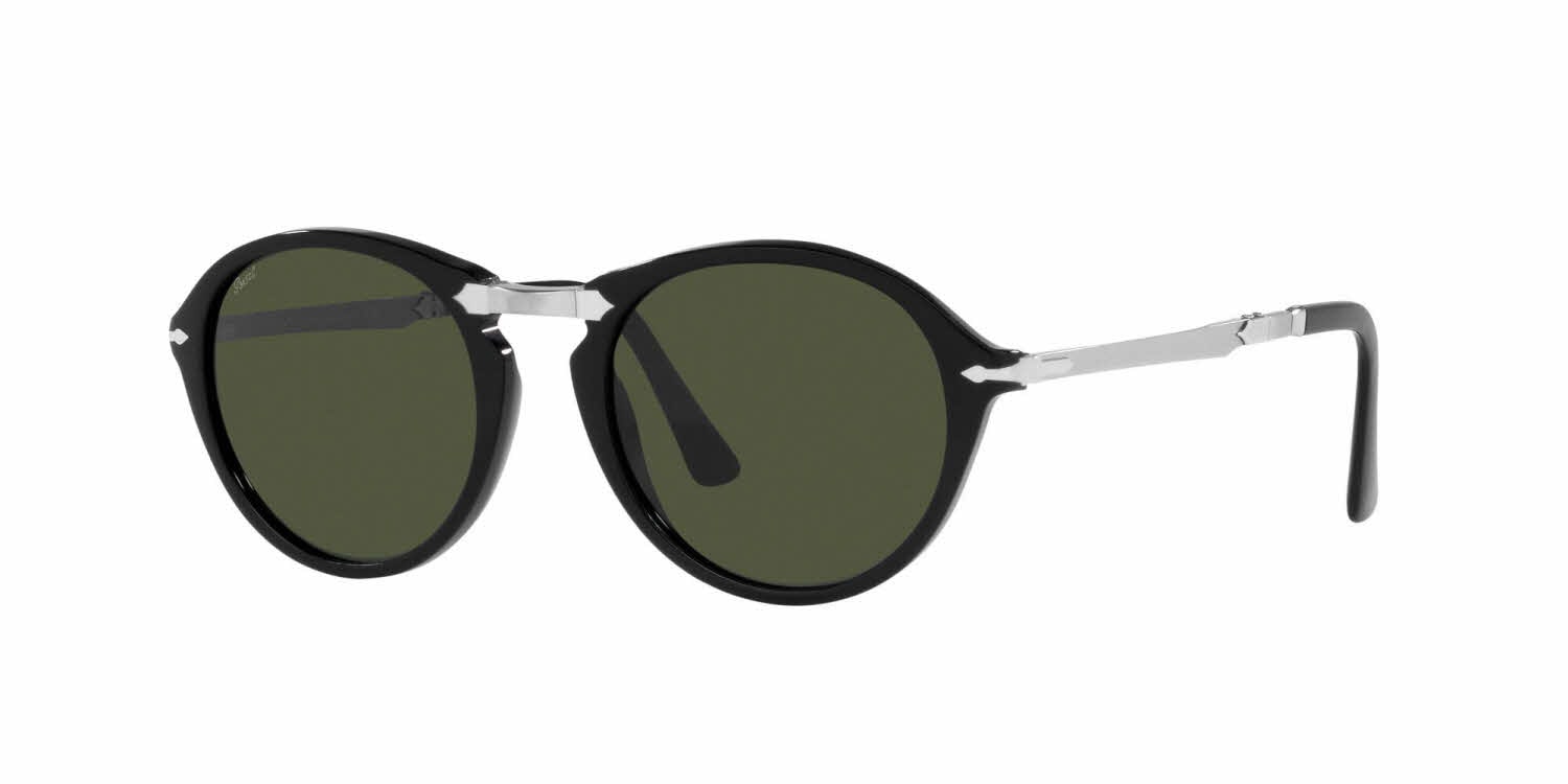 NEW Persol unisex sunglasses PO3370S Persol Sunglasses 95/31 Black - eye-oo.com main image 2