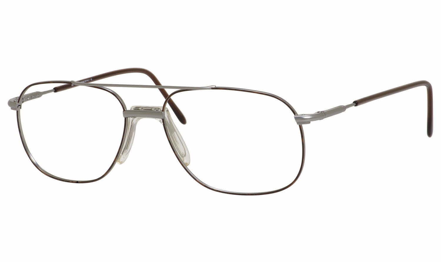 Small SAFILO stainless steel glasses unisex Safilo LINEA 05 Matte ruthenium 50/20/145 MAN Eyewear Frame  main image 3