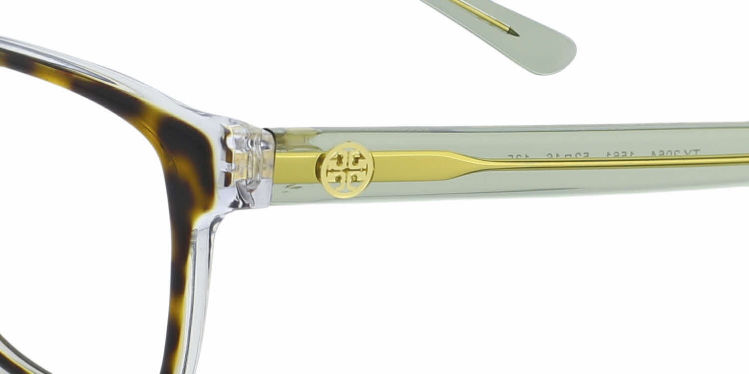 Tory Burch TY 2064 Rectangle Eye Glasses (Tortoise) Eyeglasses Tory Burch TY2064 | Free Shipping | Glasses.com® main image 2
