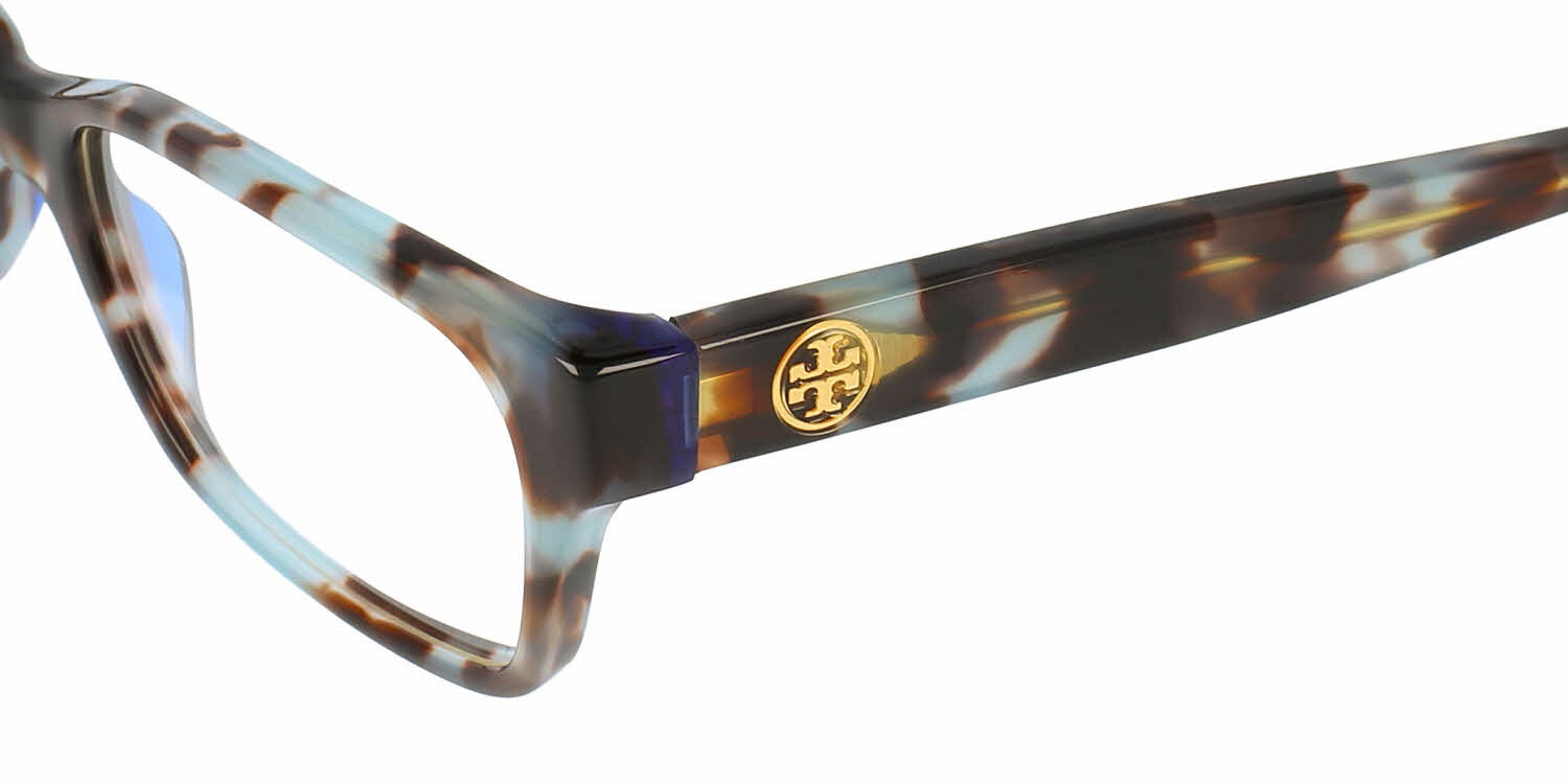 NWT WOMEN\'S TORY BURCH EYEGLASS FRAMES 2080 TORTOISE BLUE Tortoise TY2049 Eyeglasses | eyecarecenter main image 4