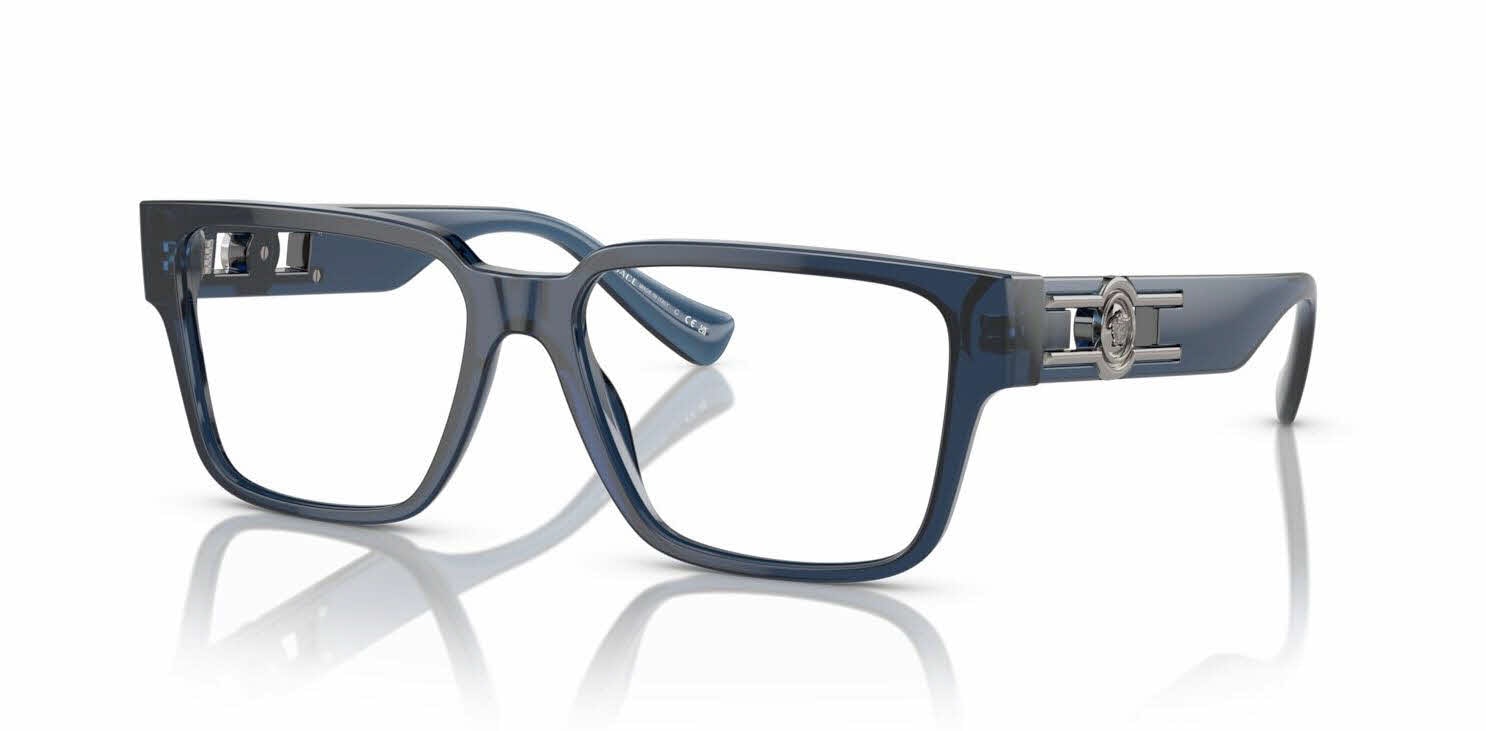 Versace Blue Transparent Eyeglasses! NEW! Versace VE3303 5415 Eyeglasses Men main image 4